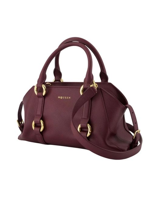 McQueen Purple Handbags