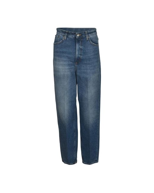 Dondup Blue Loose-Fit Jeans