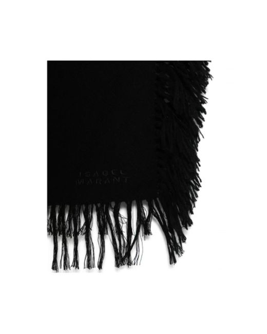 Isabel Marant Black Winter Scarves