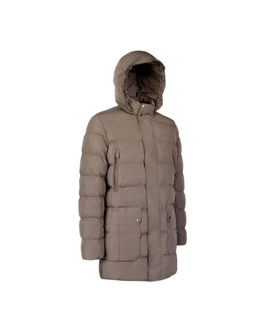 Geox Brown Parkas for men