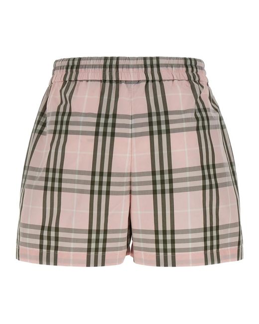 Burberry Pink Casual Shorts
