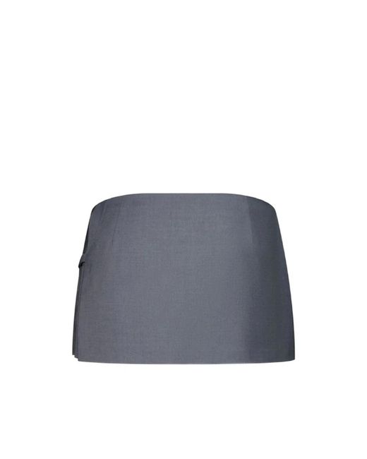 Paloma Wool Gray Short Skirts