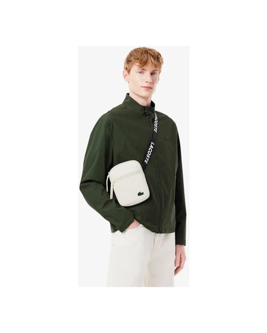 Messenger Bags di Lacoste in White da Uomo