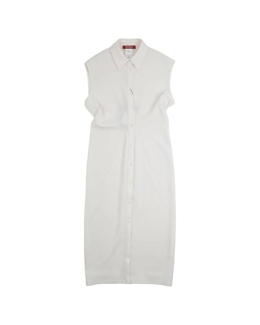 Max Mara White Shirt Dresses