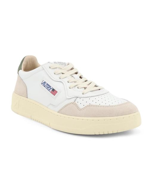 Autry White Sneakers for men