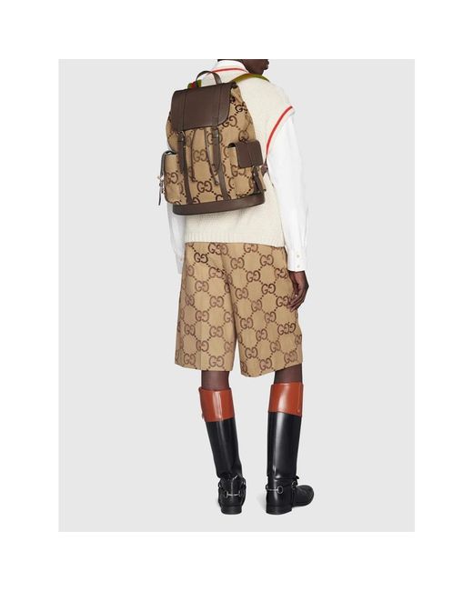 Gucci Brown Backpacks for men