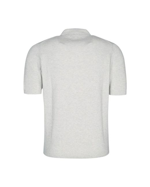 Brunello Cucinelli Polo Strickwaren Kollektion in White für Herren
