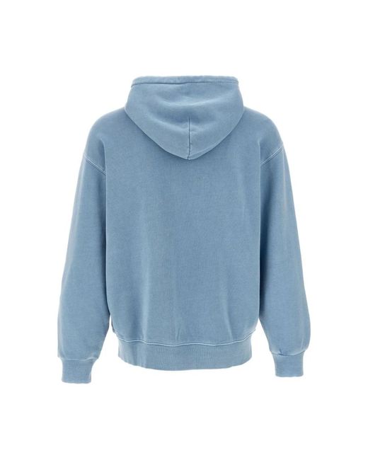 Carhartt Blue Hooded Nelson Jacket for men
