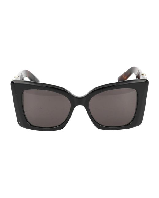 Gafas de sol oversized SL M119 Blaze Saint Laurent de color Black