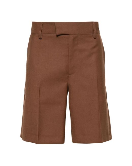 Séfr Brown Casual Shorts for men