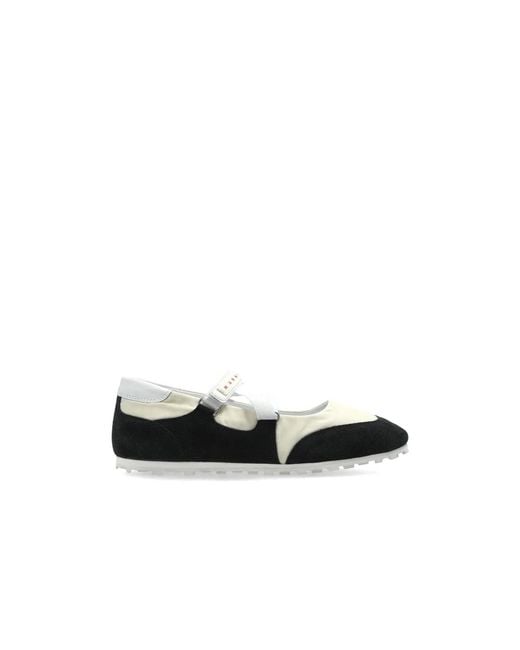 Marni Black Ballerinas