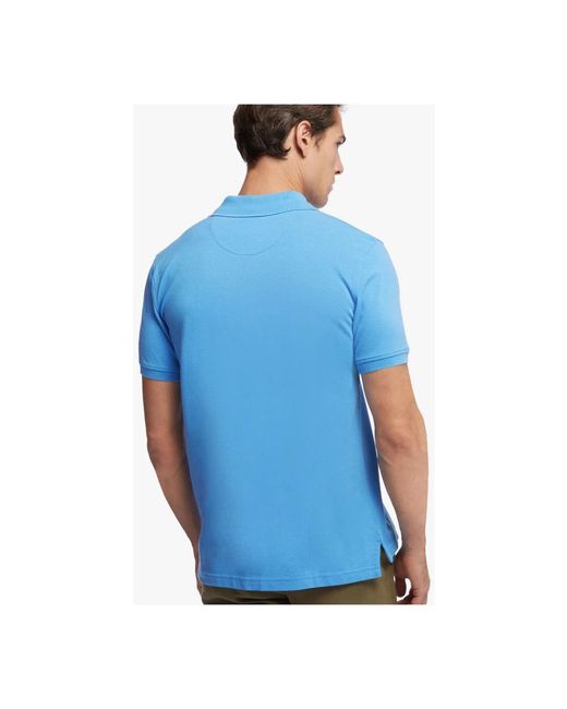 Brooks Brothers Extra-slim fit polo-shirt mit kurzen ärmeln aus supima-baumwolle in Blue für Herren