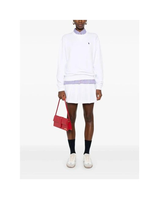 Round-Neck Knitwear Polo Ralph Lauren en coloris White