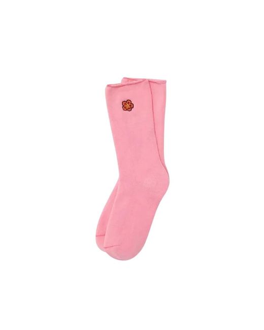 Underwear > socks KENZO en coloris Pink