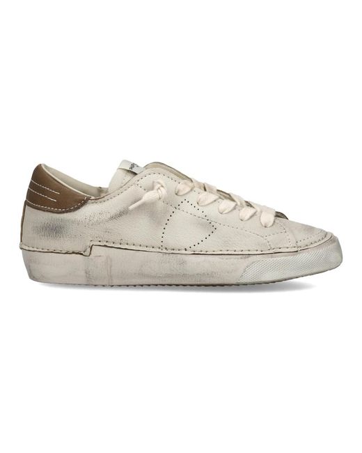 Philippe Model Gray Sneakers Prsx Tennis