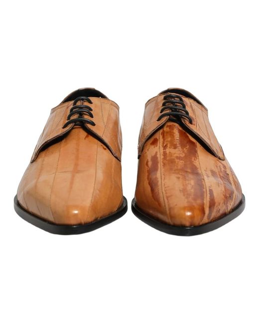 Dolce & Gabbana Brown Dress Shoes for men