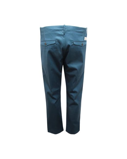 Nine:inthe:morning Blue Slim-Fit Trousers for men