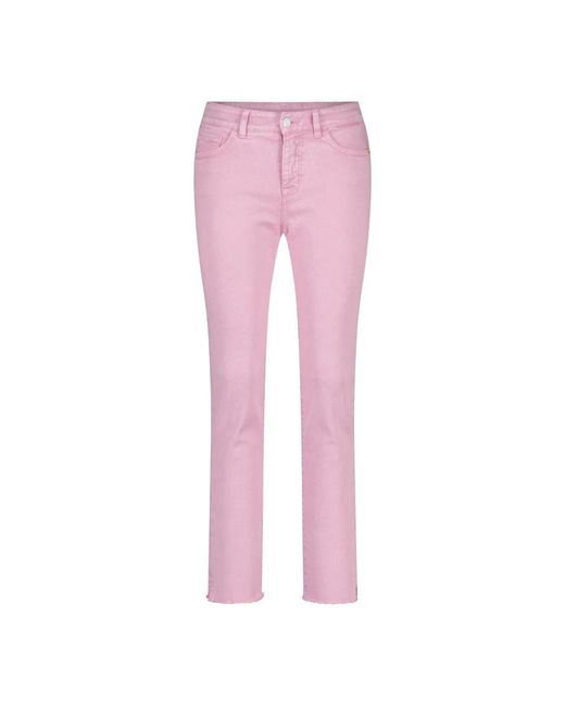 Marc Cain Pink Slim-Fit Jeans