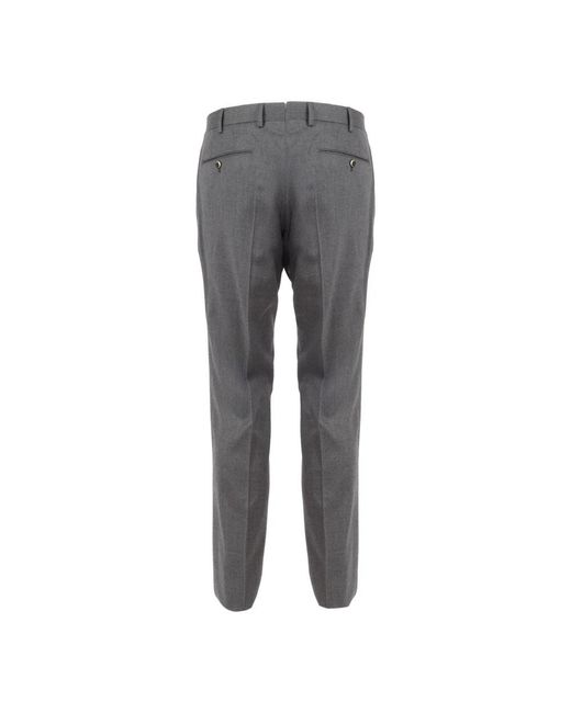 PT01 Gray Suit Trousers for men
