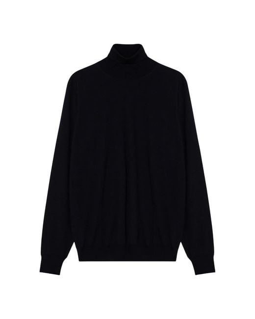 Drumohr Black Turtlenecks for men