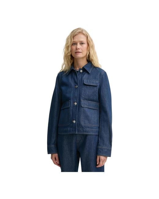 Denim Jackets Theory en coloris Blue