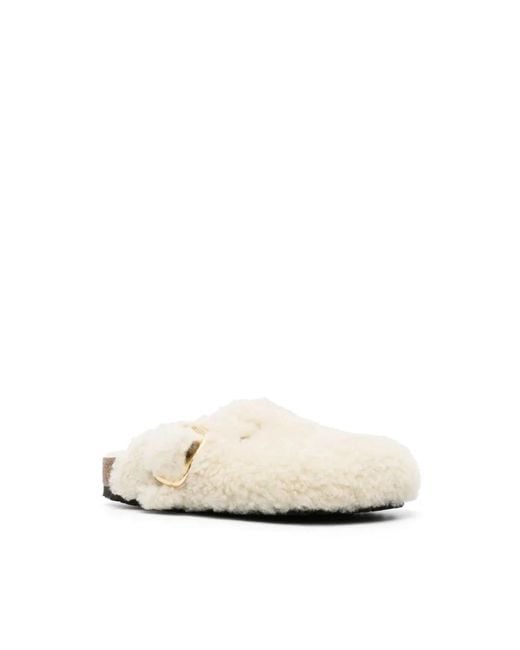 Birkenstock Natural Eggshell Shoes