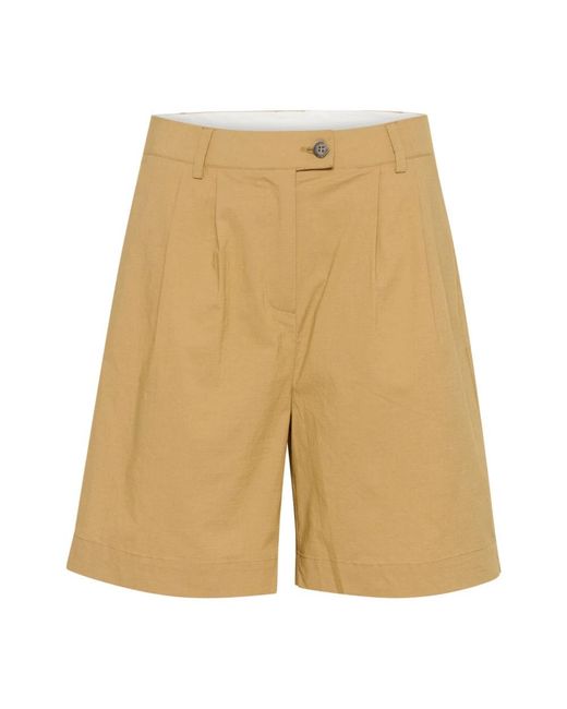 Saint Tropez Natural Short Shorts