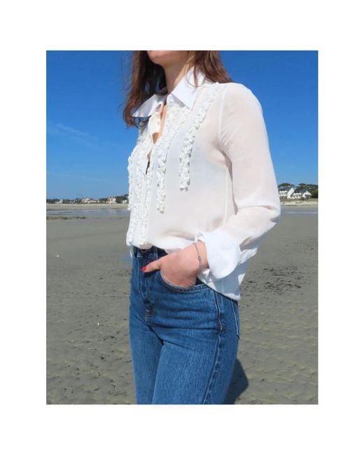 Mason's White Blouses