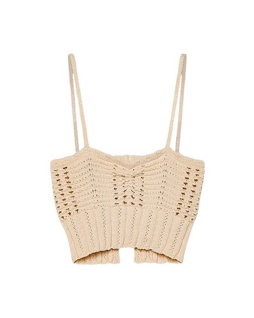 Forte_forte Natural Sleeveless Tops