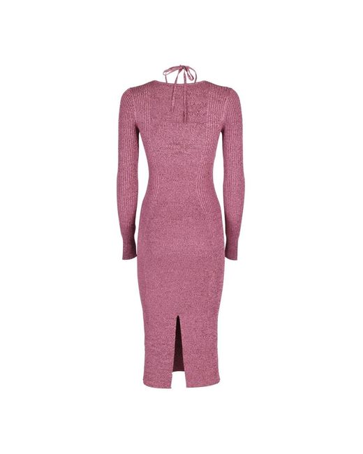 Jonathan Simkhai Purple Knitted Dresses