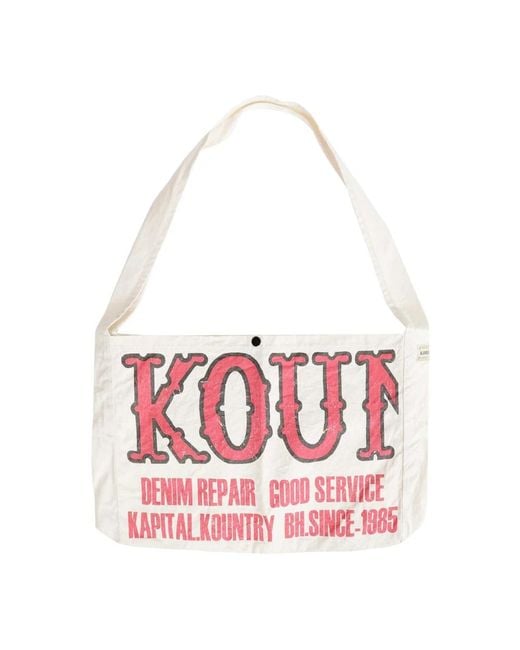 Kapital Red Shopping Bags for men