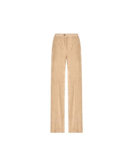 Herno Natural Straight Trousers