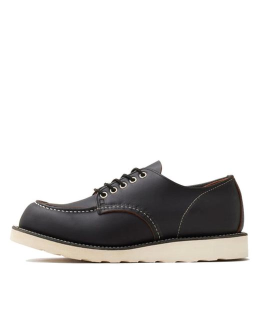 Red Wing Black Laced Shoes for men