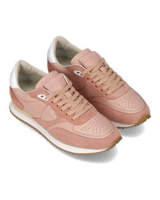 Philippe Model Pink Sneakers