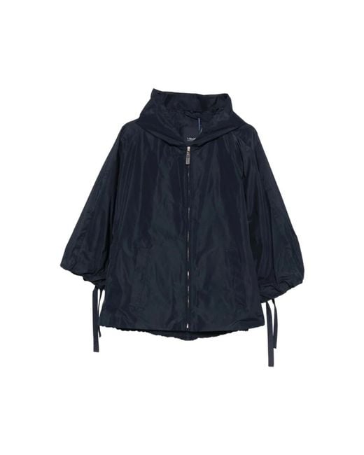 Max Mara Blue Rain Jackets