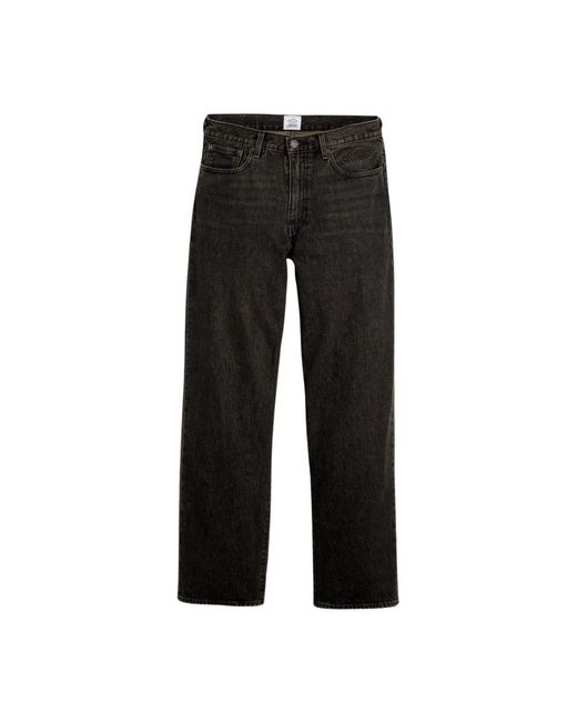 Levi's Black Straight Jeans for men