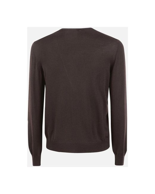 Paolo Fiorillo Brown Round-Neck Knitwear for men