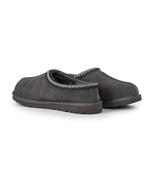 Ugg Schoenen ,Grijs ,Slippers in het Black voor heren