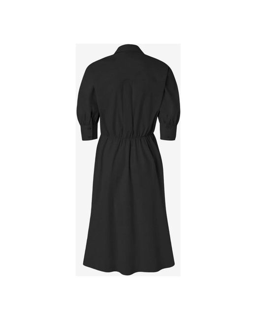 Pinko Black Wrap Dresses