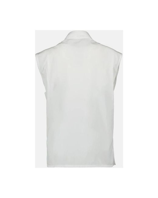 Burberry White Waistcoats