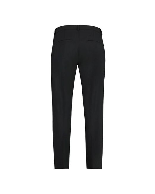 Dondup Black Suit Trousers for men
