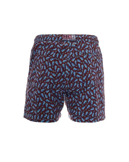 Mc2 Saint Barth Blue Beachwear for men