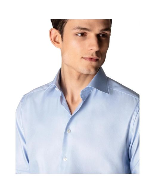 Eton of Sweden Blue Casual Shirts for men