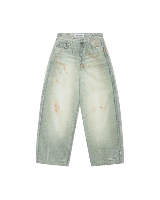 Won Hundred Green Loose Fit Jeans for men