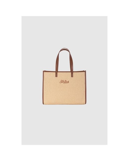 Mc2 Saint Barth Natural Shopping Bags