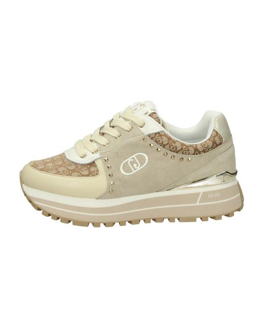 Liu Jo White Moderne Low-Top Sneakers