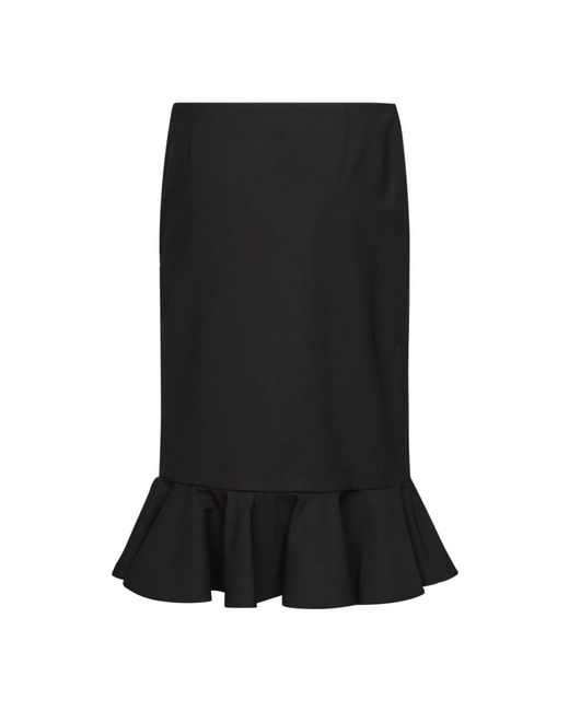 GIUSEPPE DI MORABITO Black Midi Skirts