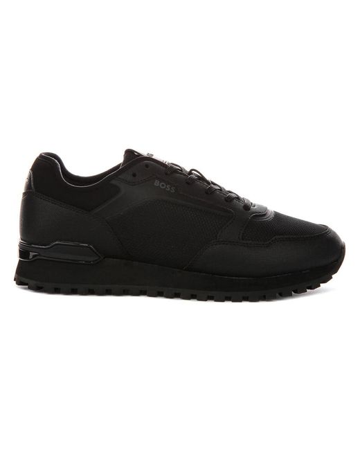 HUGO Black Sneakers for men