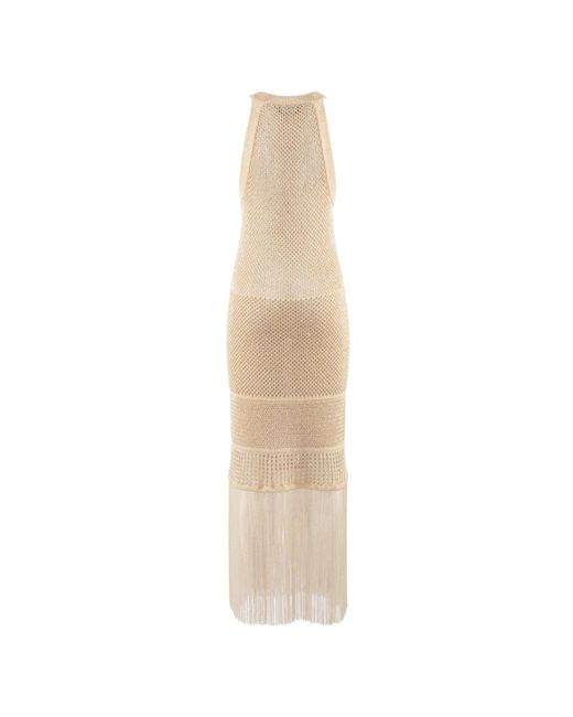 Nenette Natural Midi Dresses