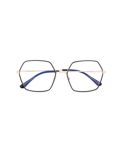 Tom Ford Optical Frame in het Metallic